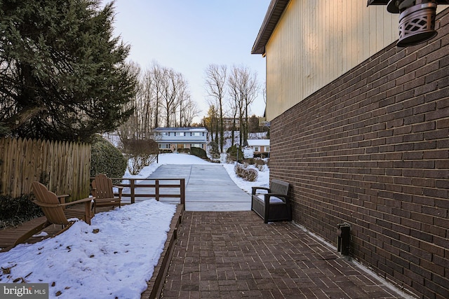 dock area featuring a patio area