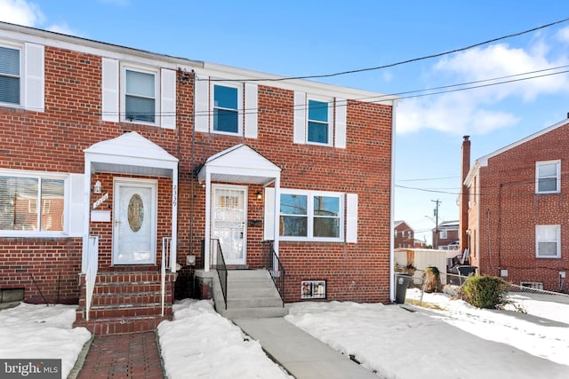 view of townhome / multi-family property