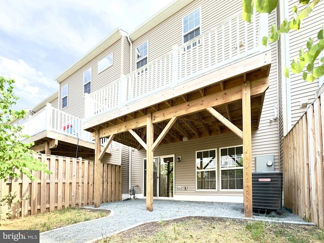 view of rear view of house