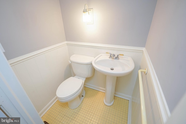 bathroom with toilet