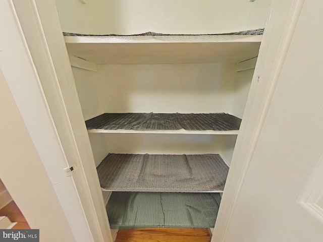 view of closet