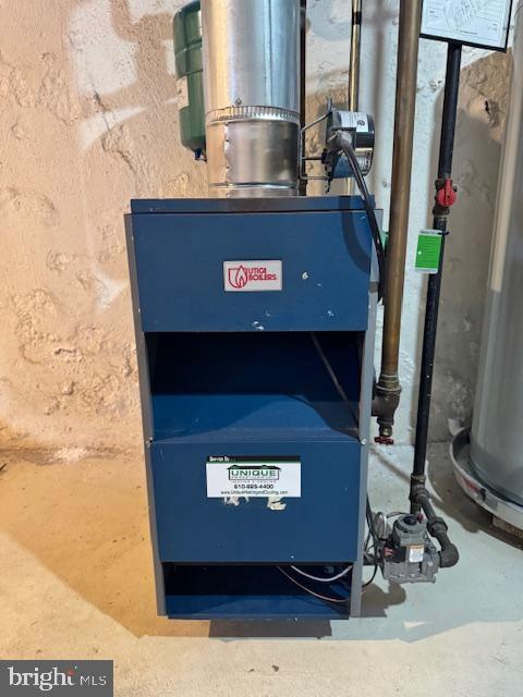 utilities with gas water heater