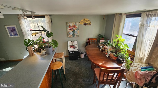 view of dining area