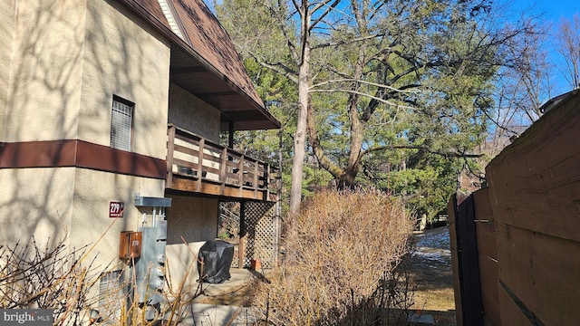 view of property exterior