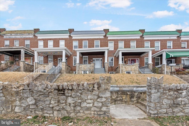 view of townhome / multi-family property