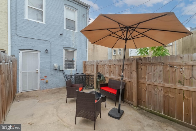 view of patio / terrace