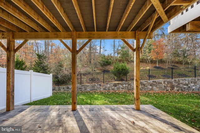 view of patio / terrace