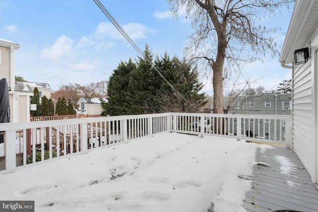 view of deck