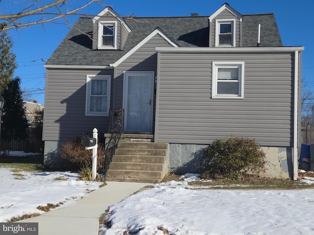 view of cape cod house