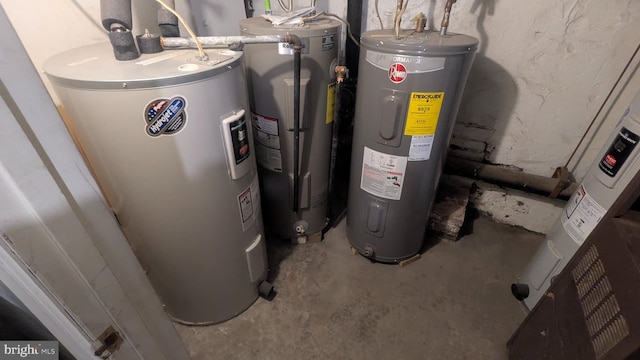 utilities with electric water heater