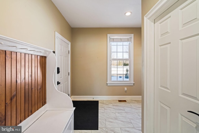 view of mudroom