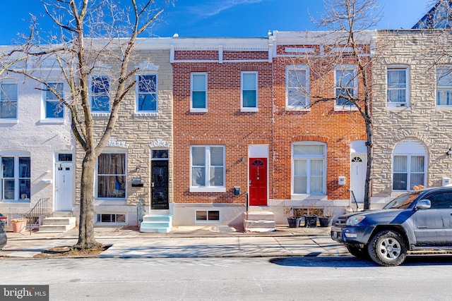 view of townhome / multi-family property