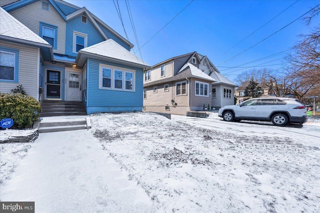 view of bungalow-style home