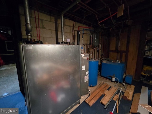 utilities with electric water heater