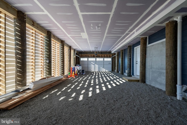 interior space with carpet floors