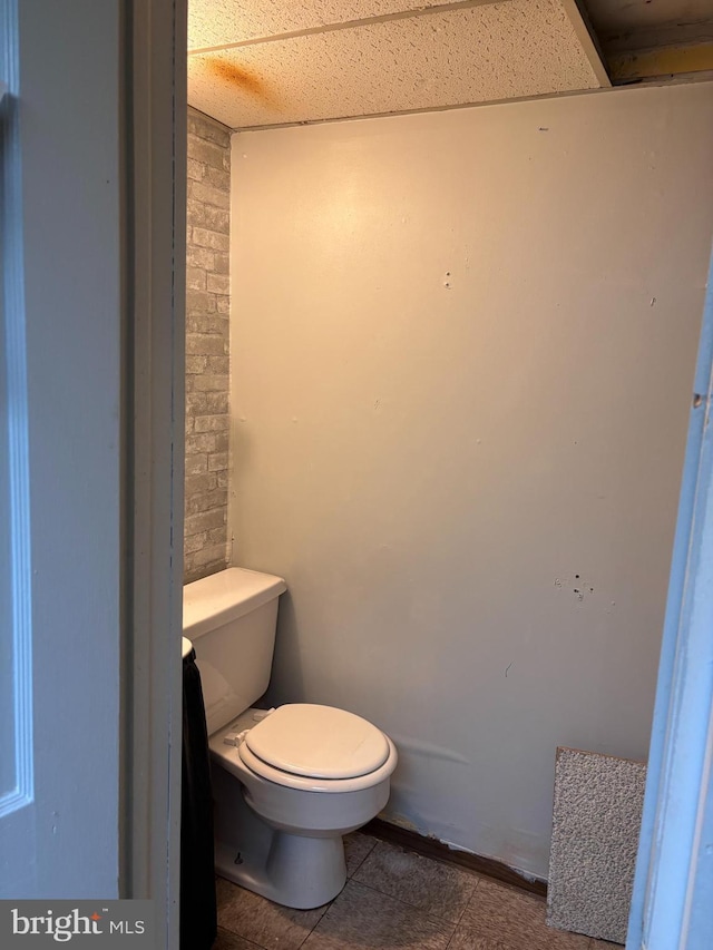 bathroom featuring toilet