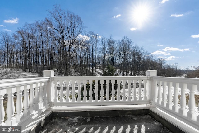 view of deck