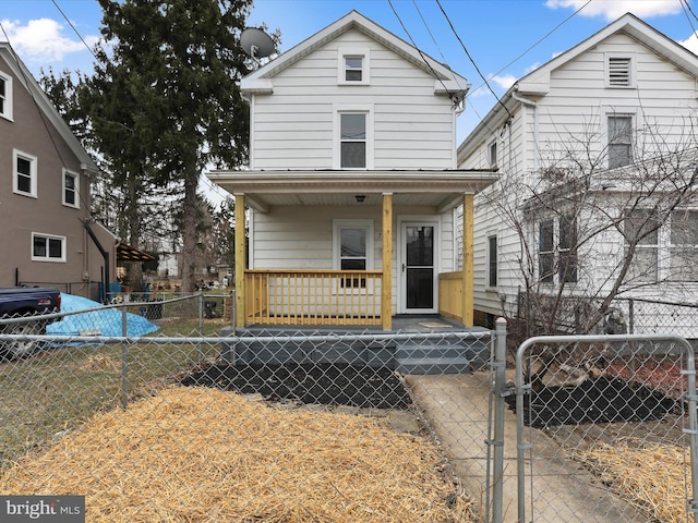 bungalow with covered porch