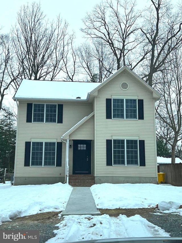 view of front of house