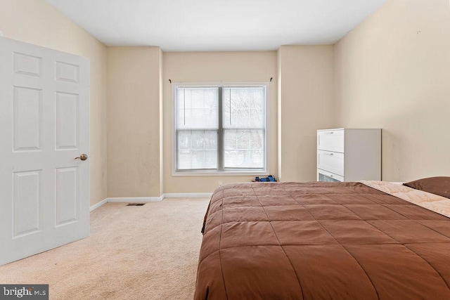 bedroom with carpet flooring