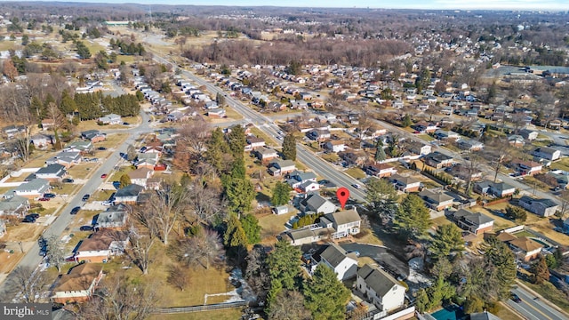 aerial view