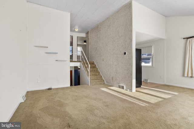 interior space with carpet