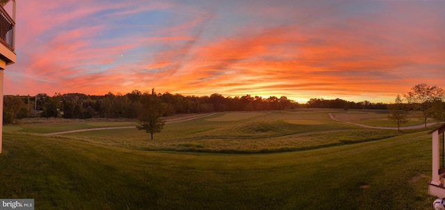 surrounding community with a lawn