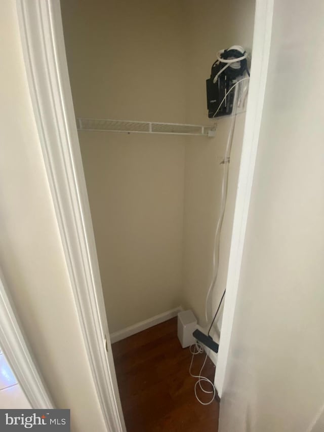 view of closet