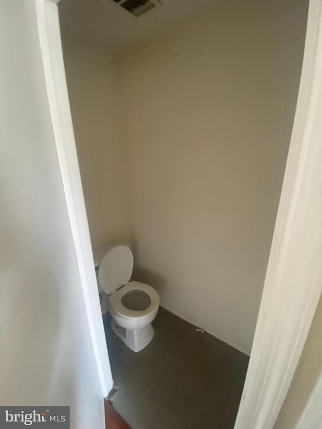 bathroom with toilet