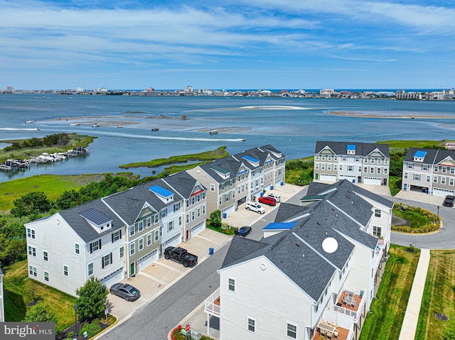 12910 Sand Bar Ln Unit 4, Ocean City, MD 21842 - aerial view featuring a water view