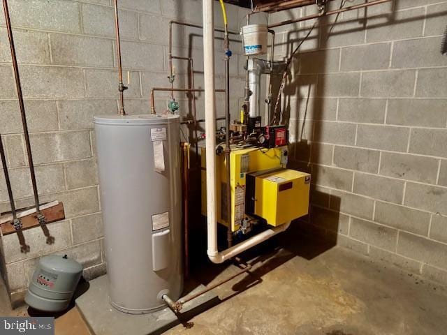 utilities with water heater