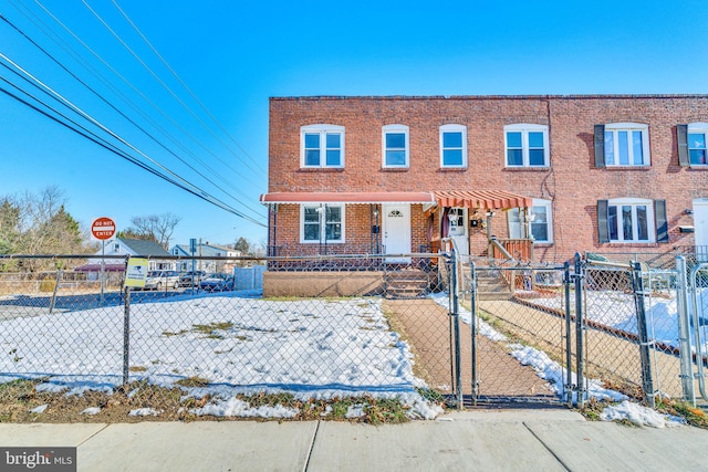 view of townhome / multi-family property