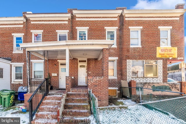 view of townhome / multi-family property