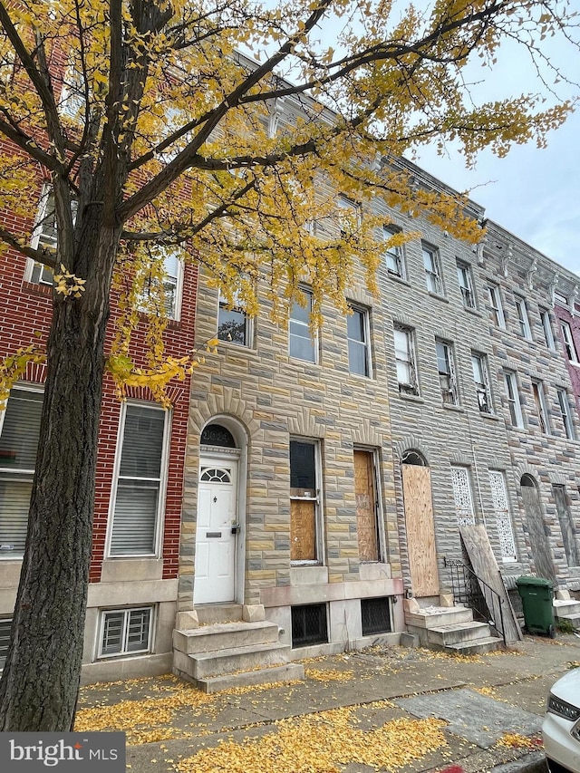 view of townhome / multi-family property