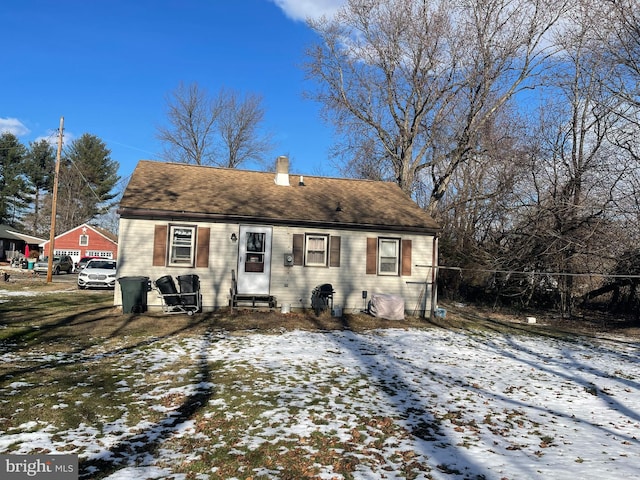 view of front of house