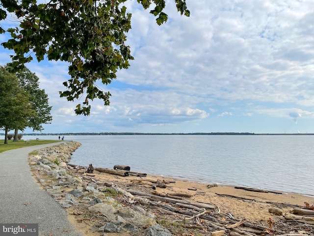 property view of water