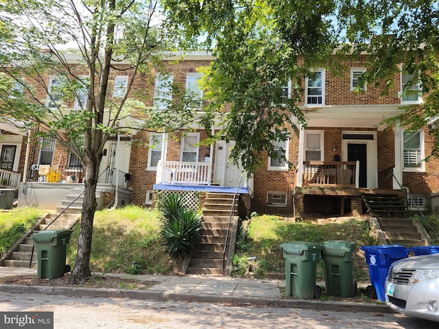 view of townhome / multi-family property