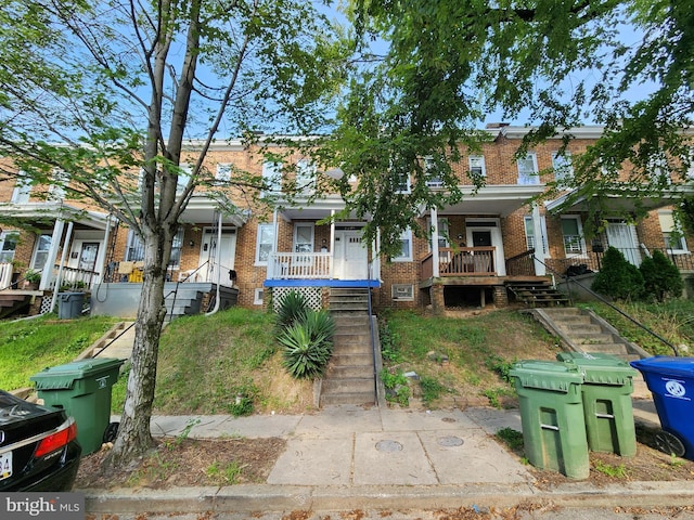 view of townhome / multi-family property