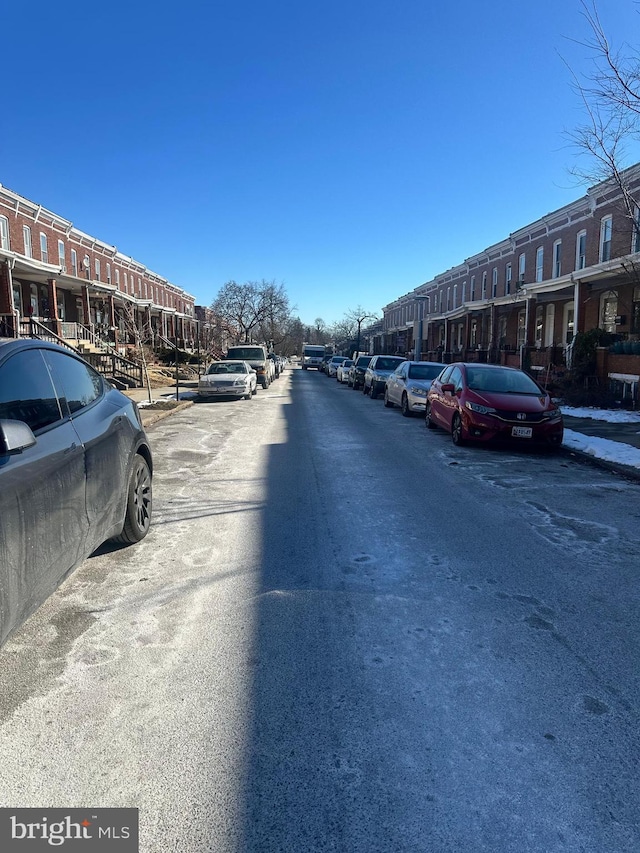 view of street