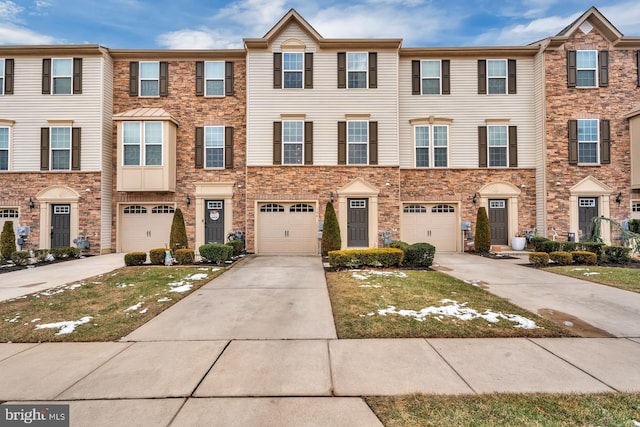 view of townhome / multi-family property