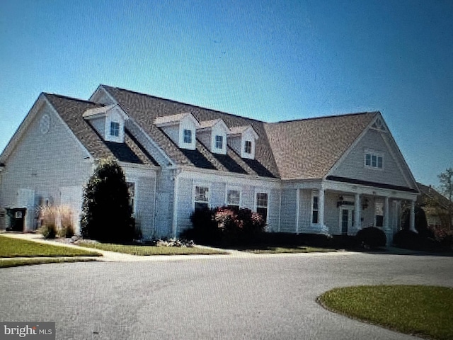 view of cape cod-style house