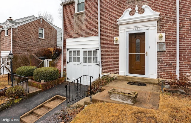 view of entrance to property