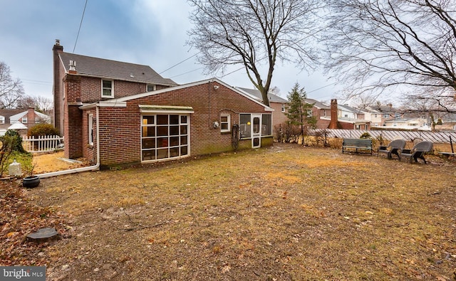 view of rear view of house