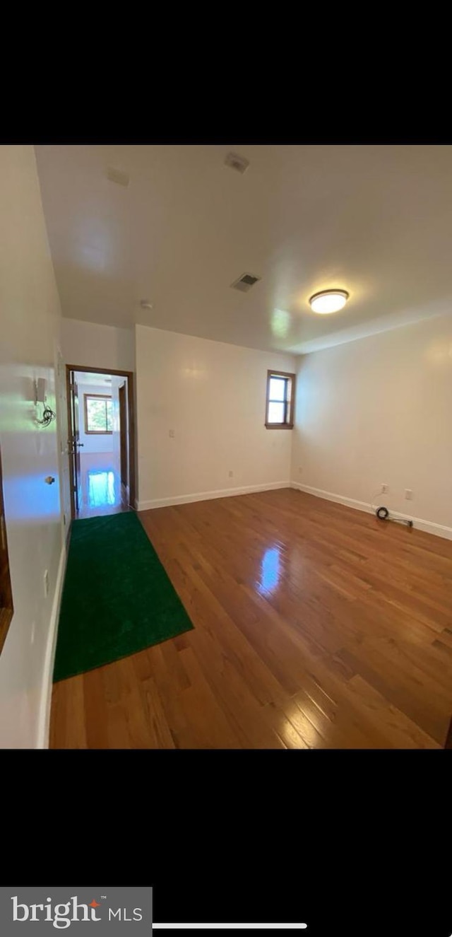 interior space featuring wood-type flooring