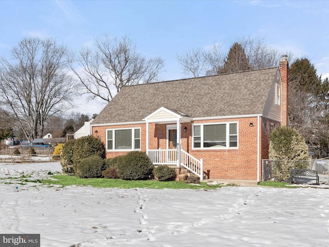 view of bungalow