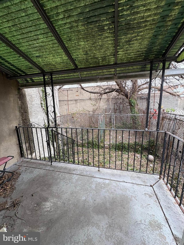 view of patio / terrace