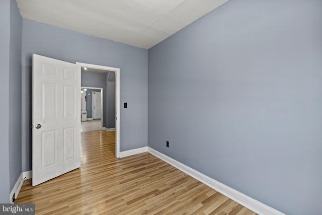 interior space featuring light hardwood / wood-style floors