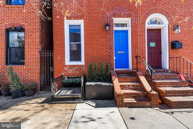 view of property entrance