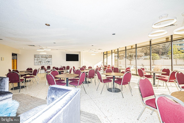 view of dining area