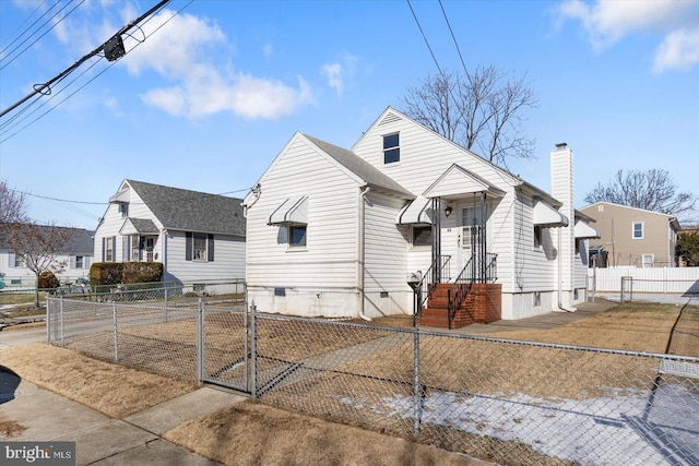 view of bungalow-style house